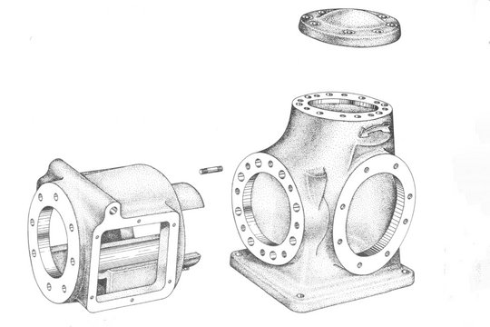 PPC Ersatzteil F Type Frame